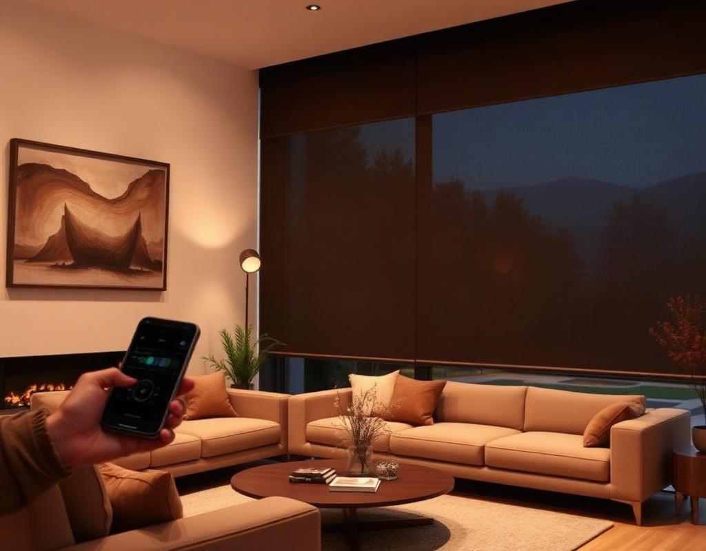 Motorised blinds smart control